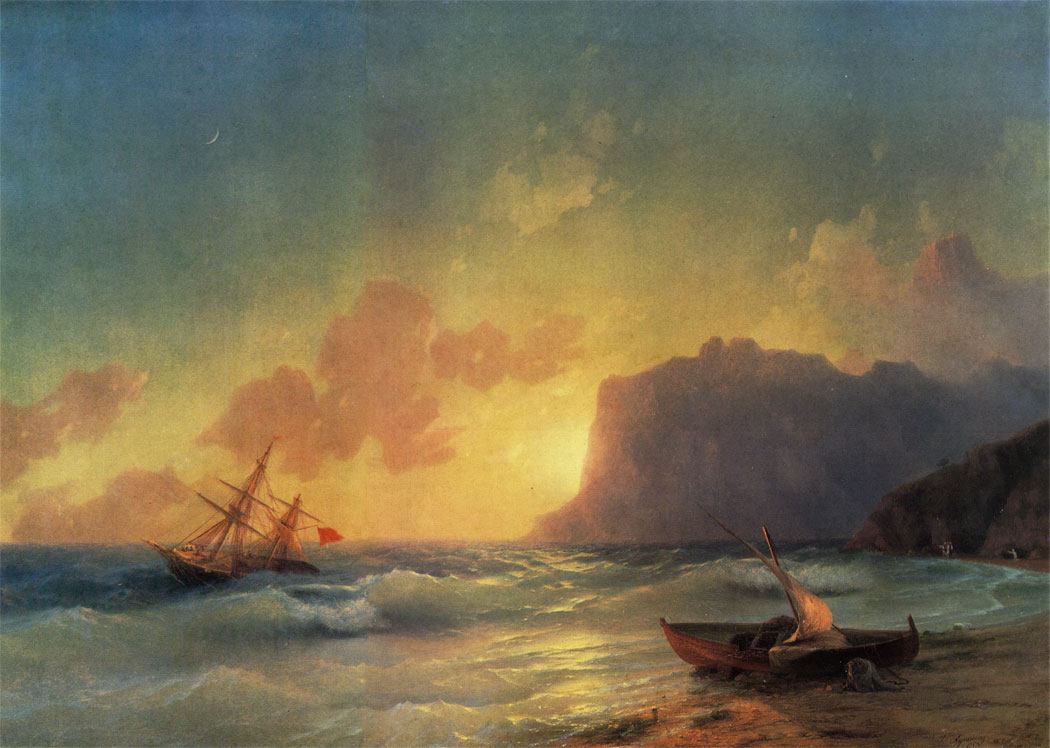 THE SEA. KOKTEBEL COVE. 1853 