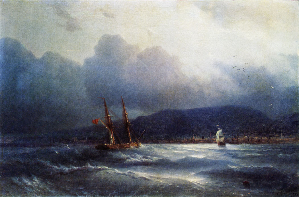 TREBIZOND FROM THE SEA. 1856 