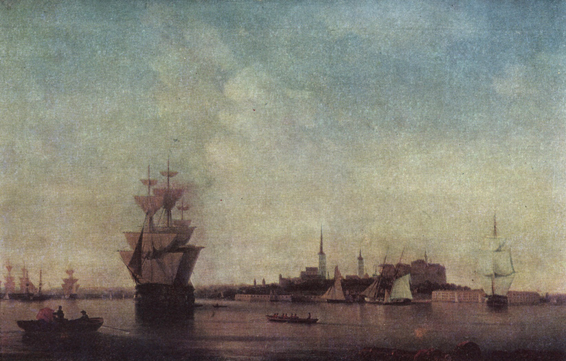 Ревель. 1844. Центральный Военно-морской музей