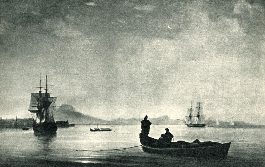 Неаполитанский залив утром. 1843 г.