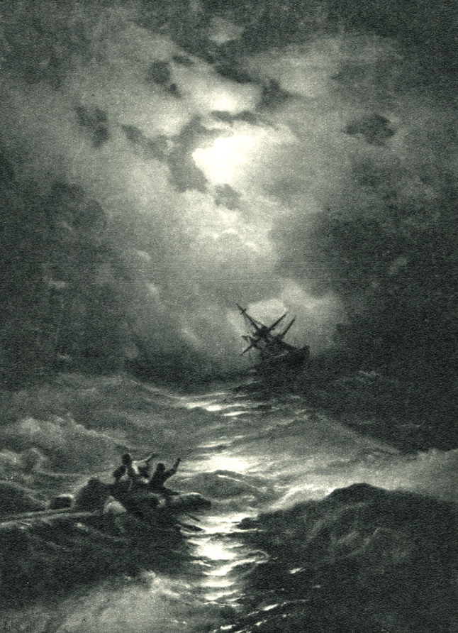 Буря ночью. 1865 г.