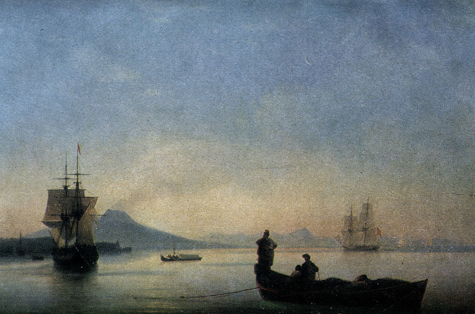 Неаполитанский залив утром. 1843