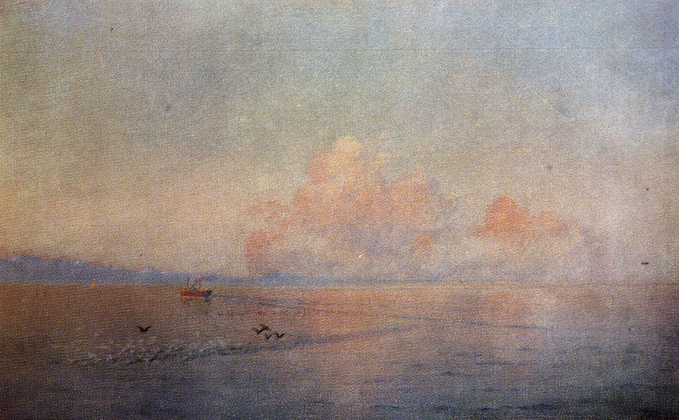 Штиль у крымских берегов. 1899