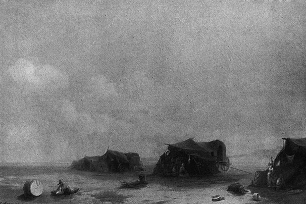 Чумаки (Цыганский табор). 1857