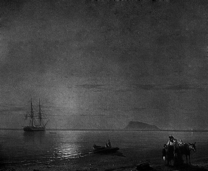 Морской берег. Прощание. 1868