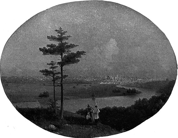 Вид на Москву. 1848