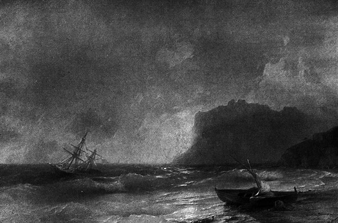 Море. Коктебельская бухта. 1853