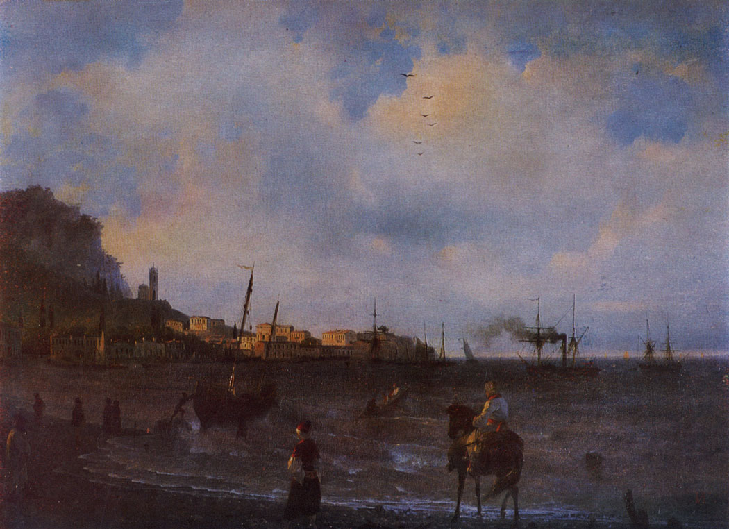 Yalta. 1838  Oil on canvas. 47×67