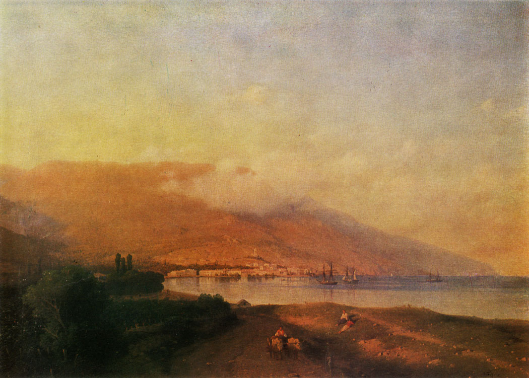 Yalta. 1869  Oil on canvas. 48,5×66,1
