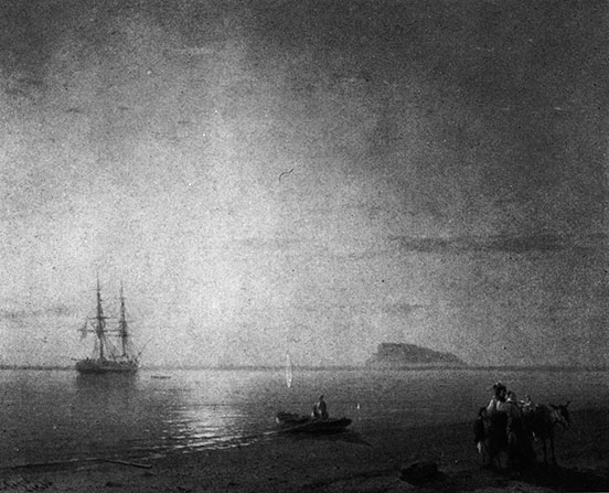 Морской берег. Прощание. 1868. Государственная Третьяковская галерея